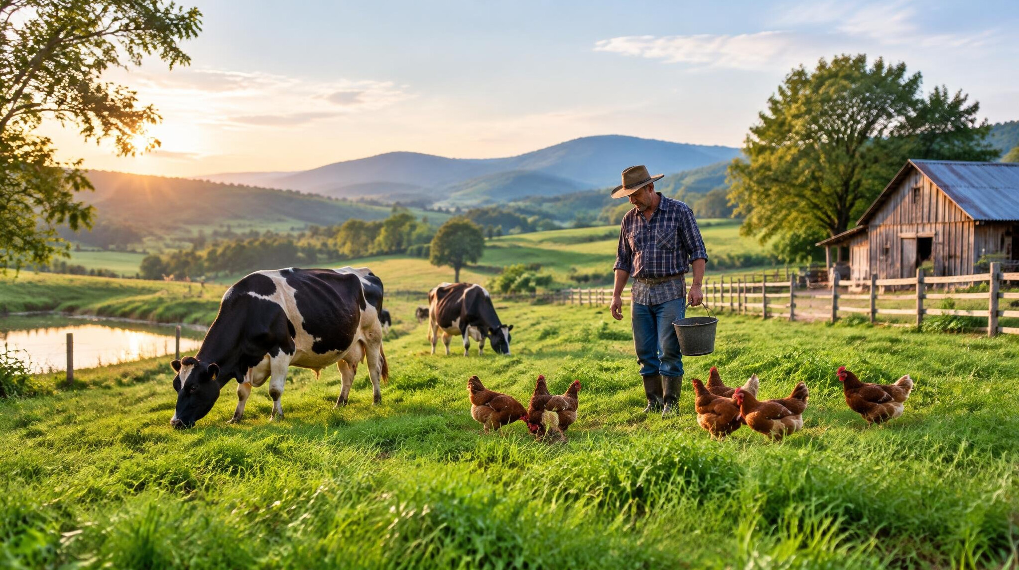 rural farm landscape