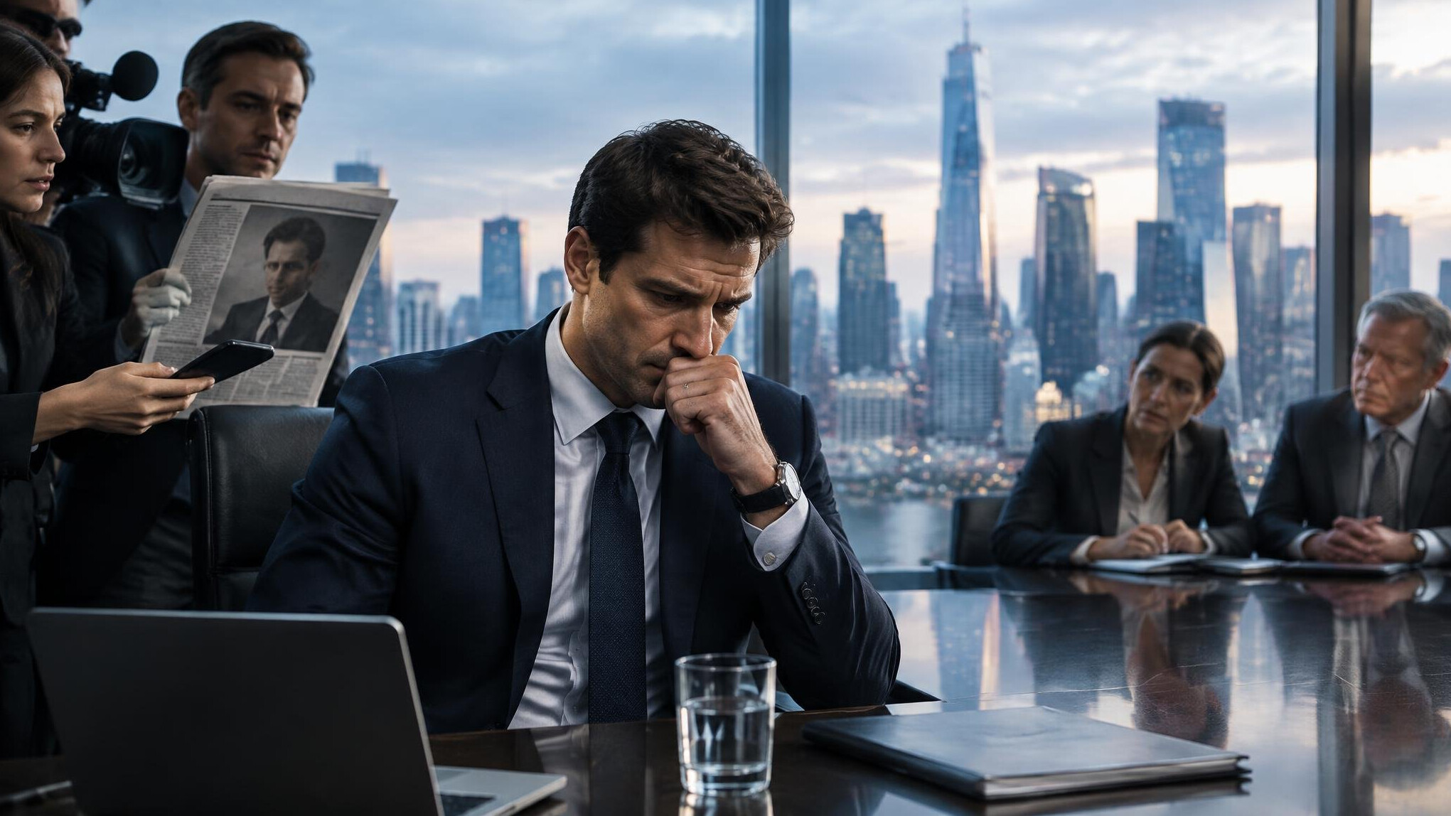 businessman in suit