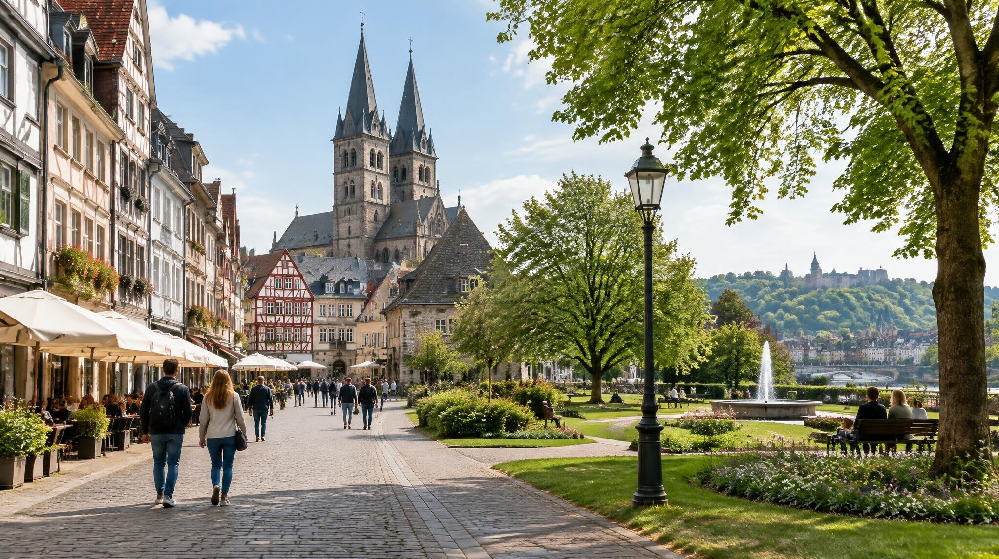 german hometown street view