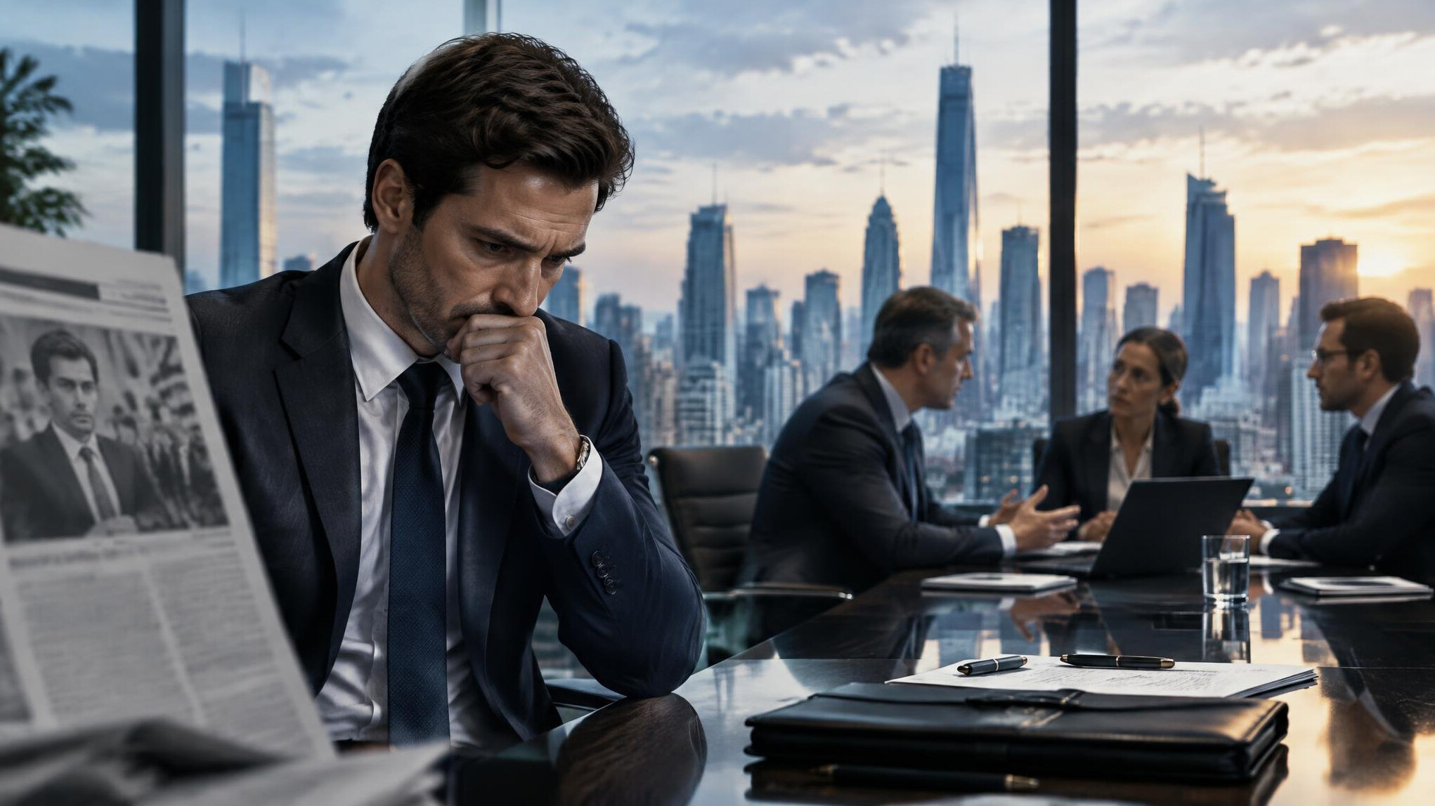businessman in suit